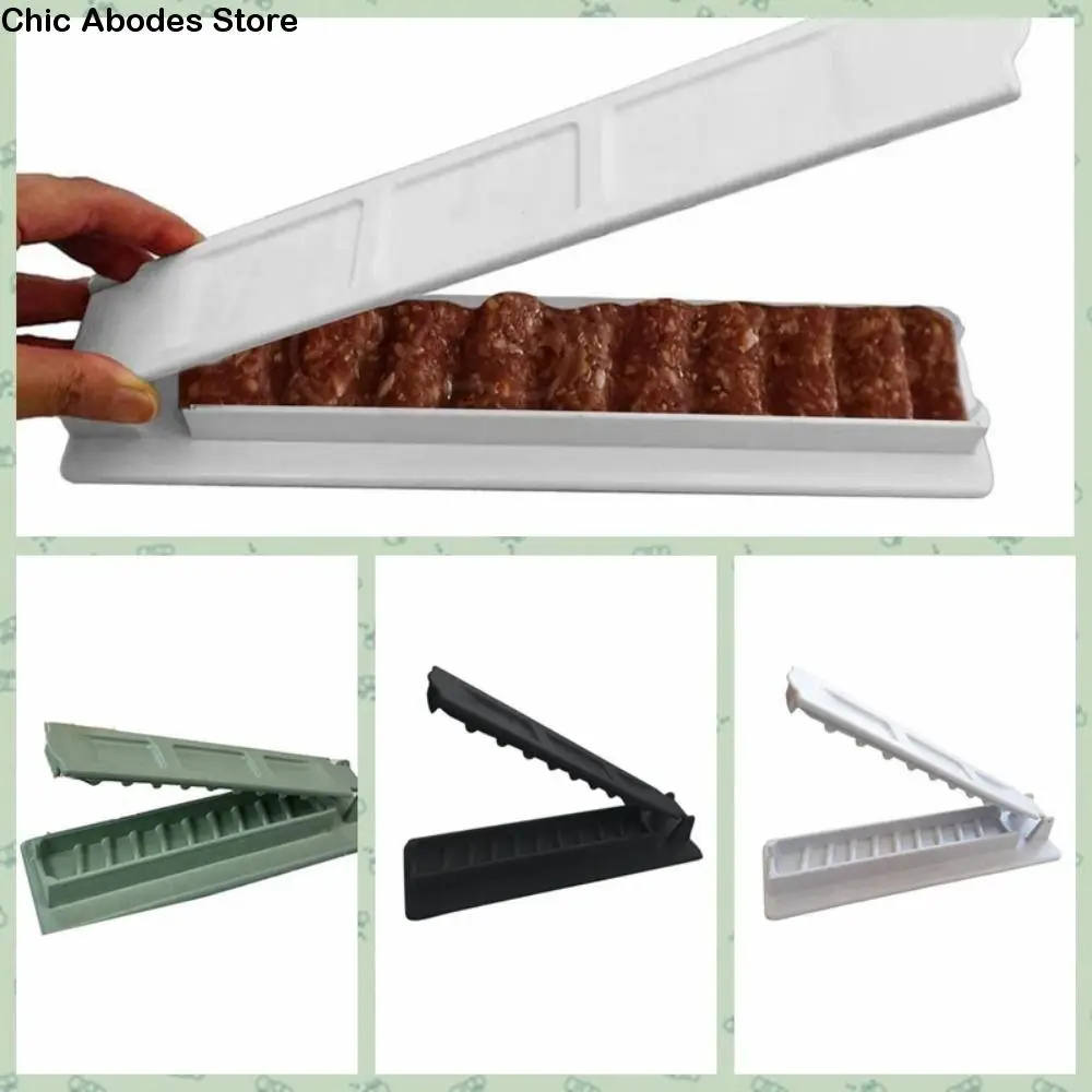 Convenient Plastic Barbecue Skewer Machine Effortless Easy Operation Kebab Maker Reusable Outdoor Party