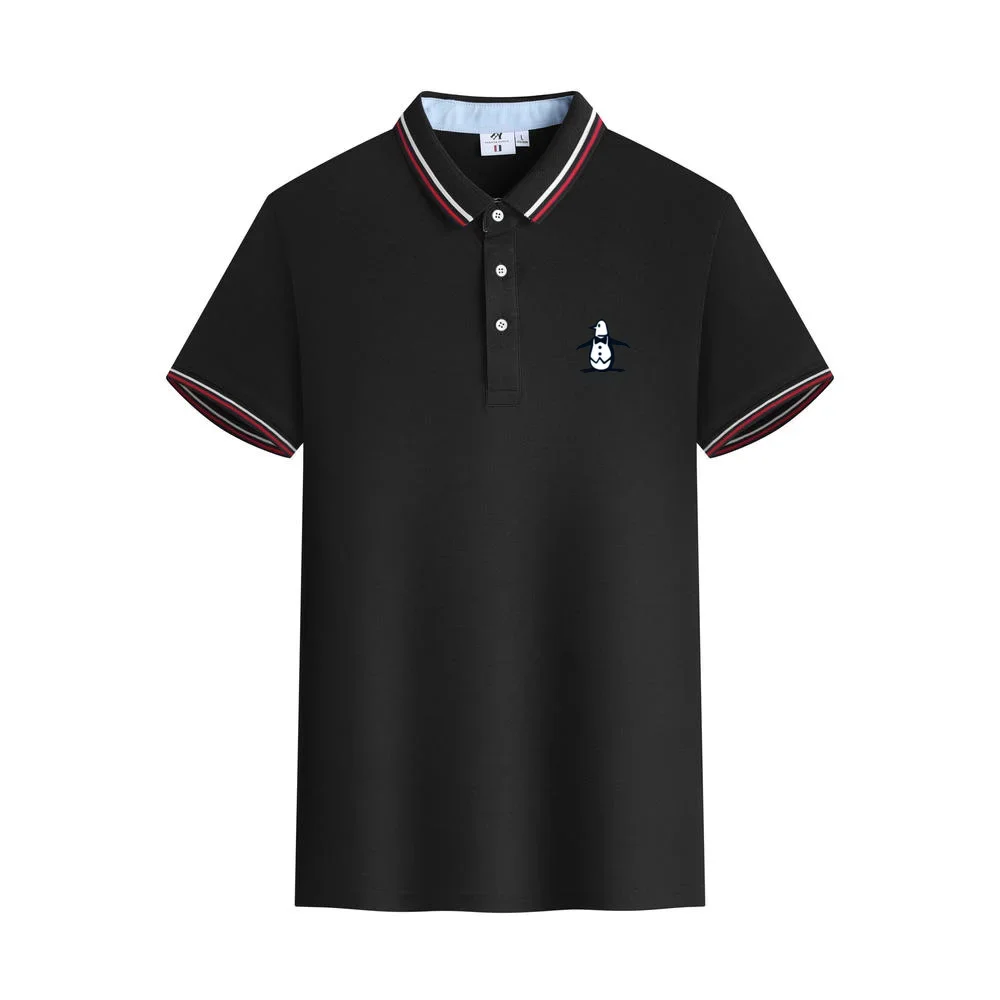 Polo Shirt Mens Shirts New Munsing Wear Men's Summer Polo Fashion Sports Leisure Men's Golf Clothing