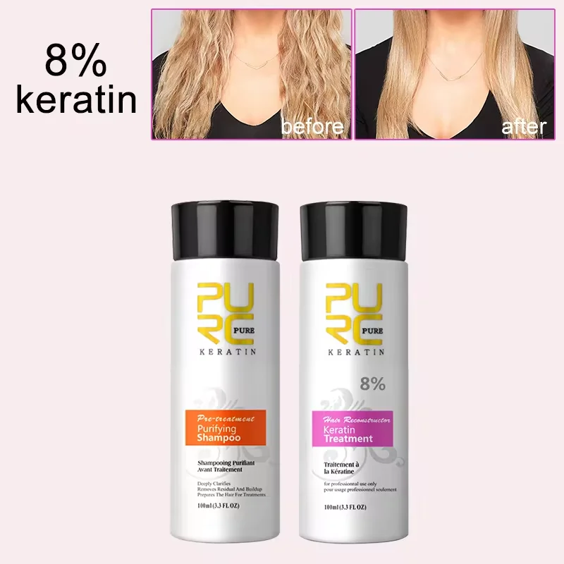 8 percent keratin
