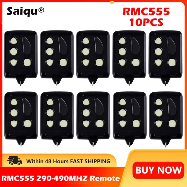 Universal Garage Control 433 Mhz 10PCS RMC555 Remocon 555 250-450mhz Adjustment Remote Control Duplicator For RMC888 1