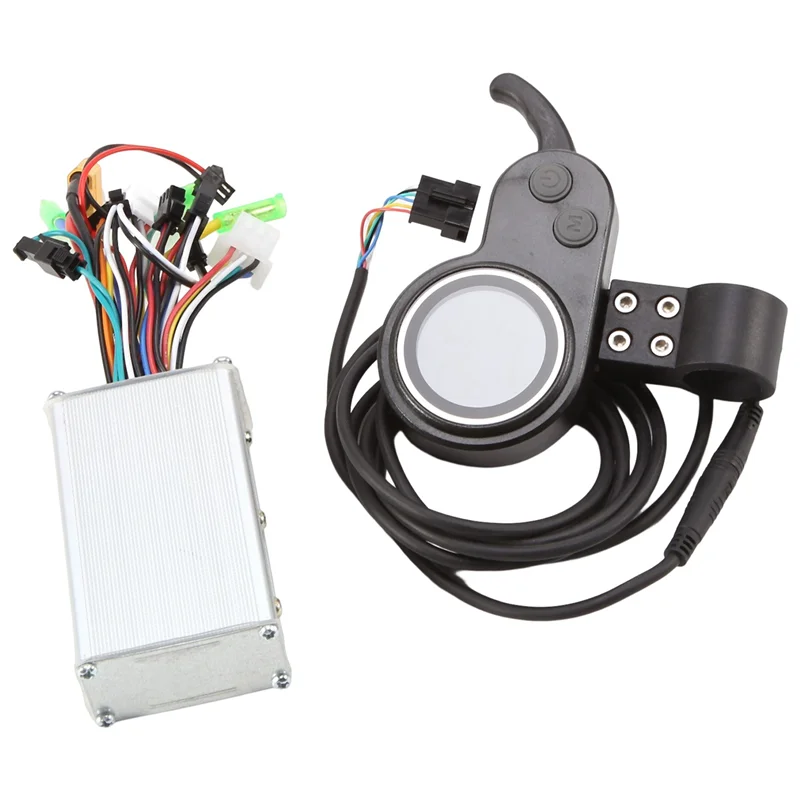 

JP Brushless Motor Controller 24V/36V/48V 250-350W Speed Controller with LCD Display Panel for Electric Bike Scooter