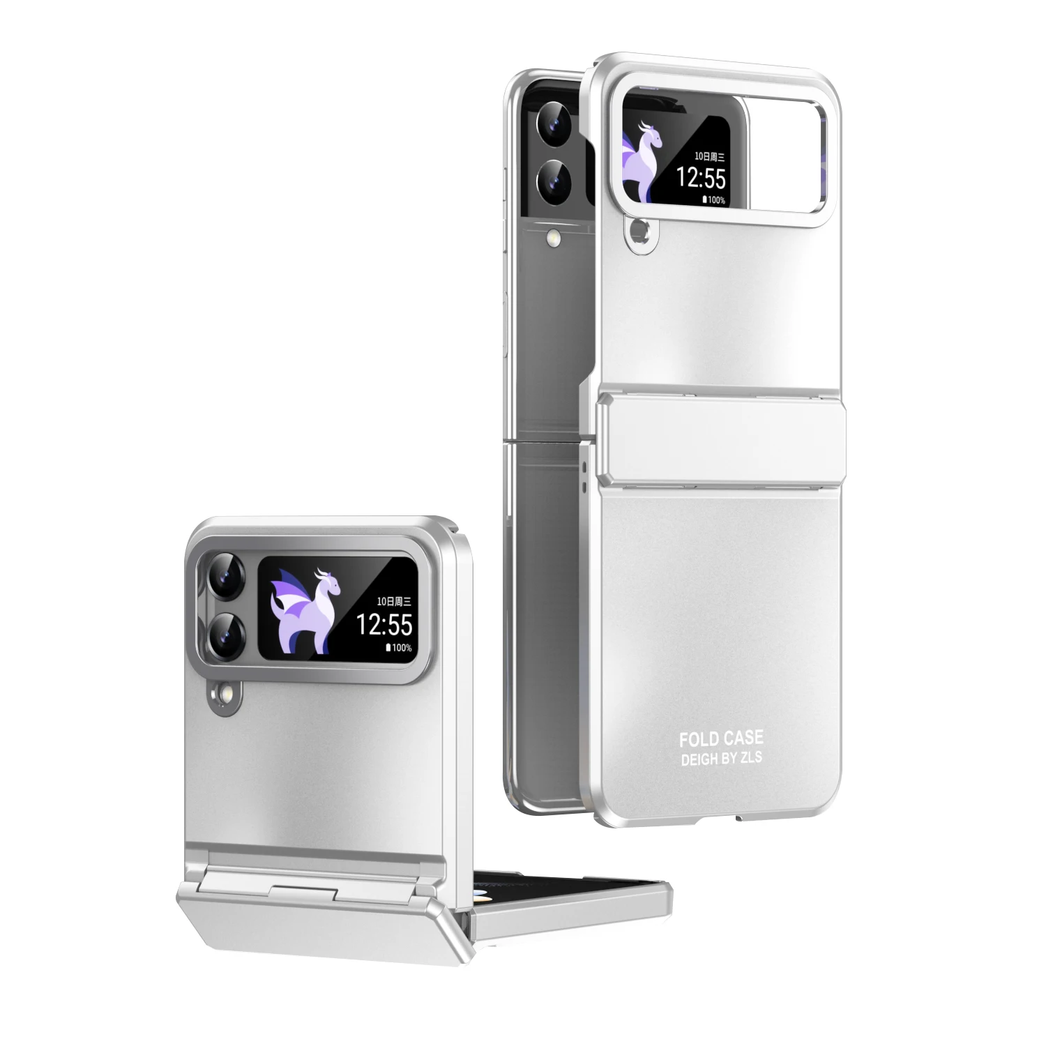 

Жесткий матовый чехол-книжка для samsung z flip 4 5G, модные защитные чехлы для Samsung Galaxy Z Flip 4 Flip4 Zflip4