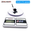 Mini 5.8G FPV 1000TVL Wide Angle 180 VTX Camera 48CH 25MW Transmitter With Base Bracket For RC Model Drone Car Boat DIY 5