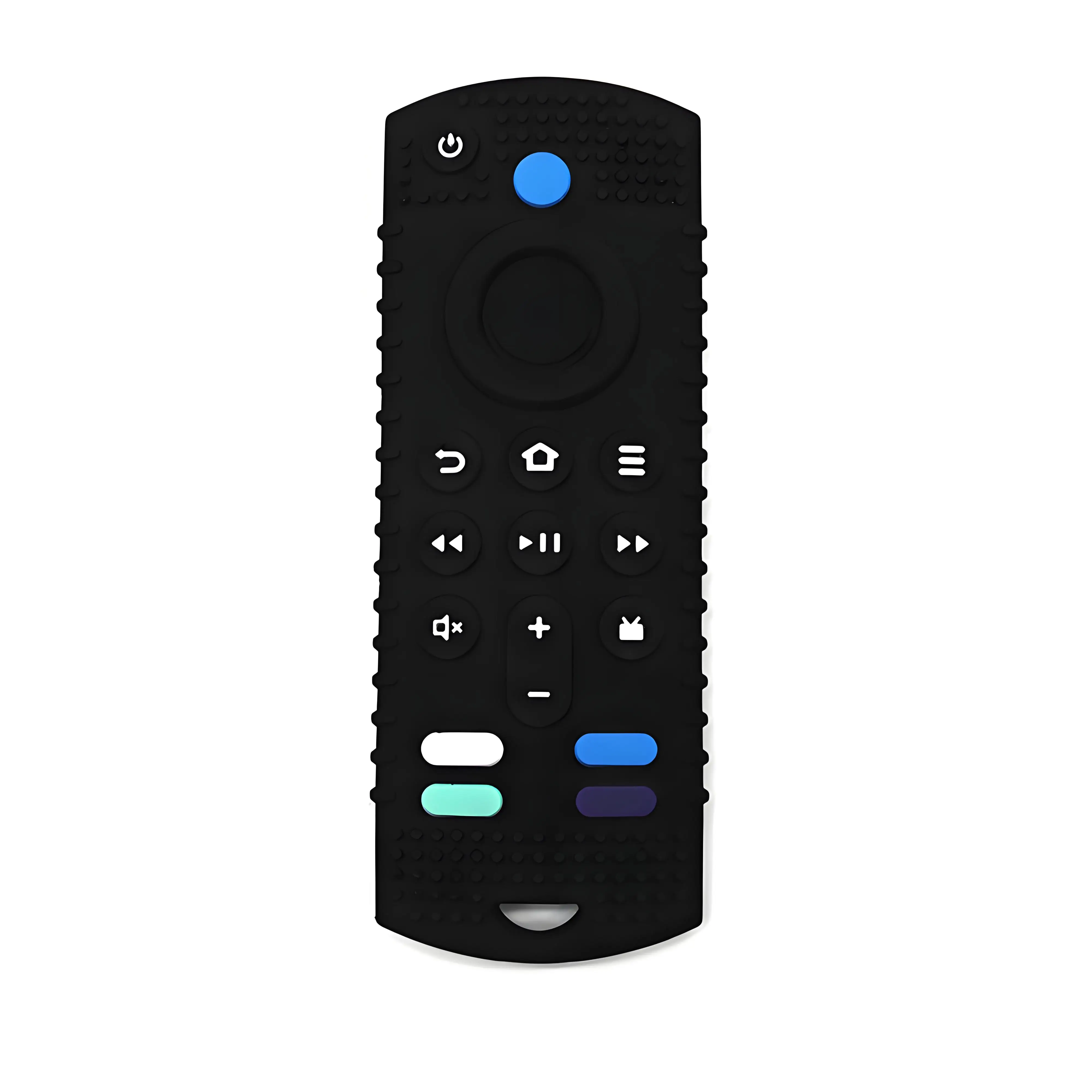 2 PCS Grade Silicone Baby Teether Soothing Teether Early Educational Sensory Toys for Infant Teether Remote Control Shape