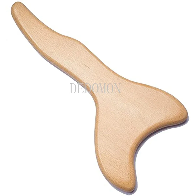 Beech Scraping Board Wooden Guasha Massage Tool For Back Neck Body Meridian Beauty Dredge Board Carbonized Acupuncture gua sha board,massage tool