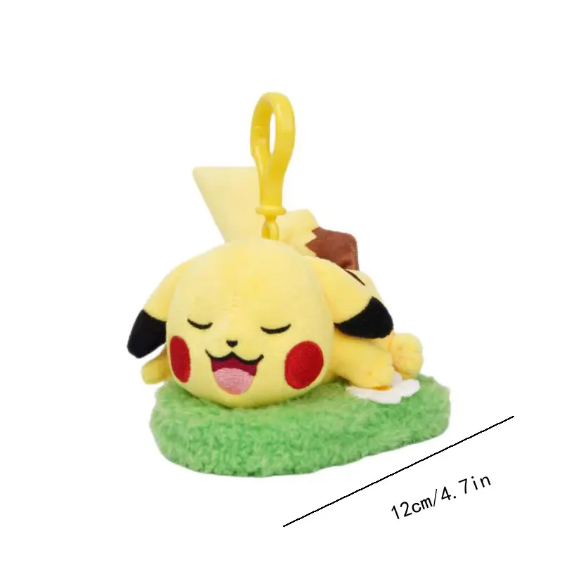 10-15cm Pokemon Plush Toy Anime Figure Pikachu Bulbasaur Squirt Eevee Charmander Stuffed Doll Pendant Toy Kids Xmas Gift 6
