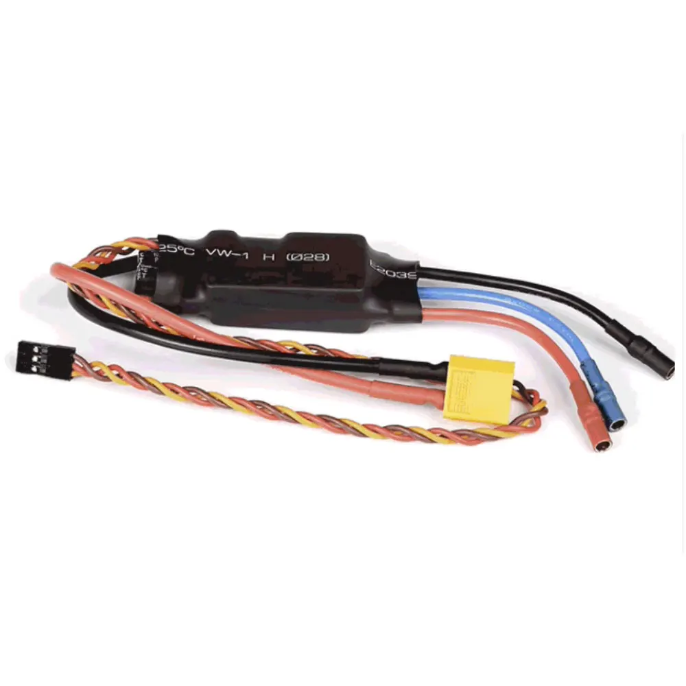 SUNNYSKY 80A 2-6S Бесщеточный регулятор скорости с разъемом 5 В/6 В/7,4 В/5 А BEC 4,0 мм XT60 для радиоуправляемого самолета thumbnail 5