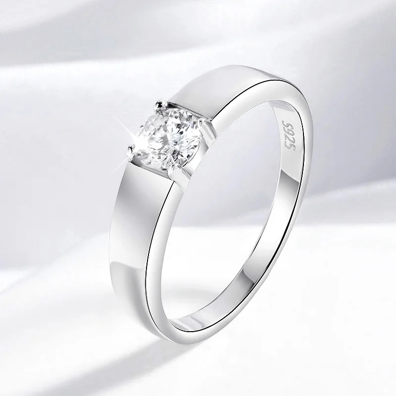 Ring - 18 karaat Witgoud - 1.37ct. tw. Diamant (Natuurlijk) - Diamant