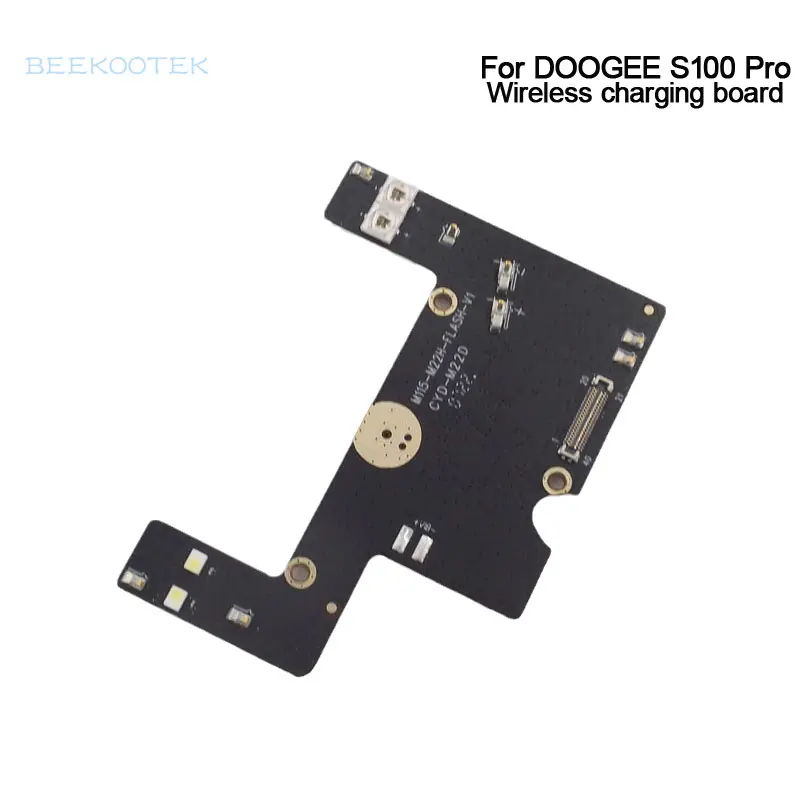 Nuova Scheda Di Ricarica Wireless Originale Doogee S100 Pro Con Accessori Per La Riparazione Del Microfono Per Smartphone Doogee S100 Pro