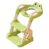 Potty Training Toilet 2 In 1 Toddler Seat With Step Stool Soft Cushion Adjustable Height Toilet Ladder Toilet Seat Stair 3