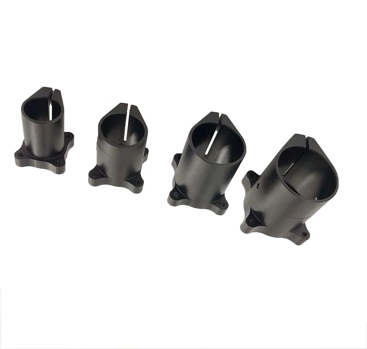 Support de fixation pour tube drone FPV micro en aluminium aviation - 16/20/25/30mm, avec un tube de 20mm inséré