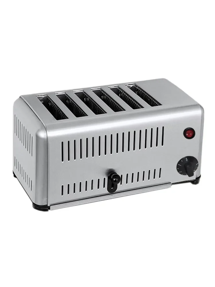 Toaster Commercial 4 Sheet 6 Sheet Hot Press Spit Driver Home Sandwich Breakfast Toaster 2