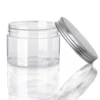 50pcs/set 20g 30g 50g 100g 120g 150g Plastic Jar with Lids Screw Tin Clear Container Empty Cosmetic Cream Powder Pot Makeup Box 2