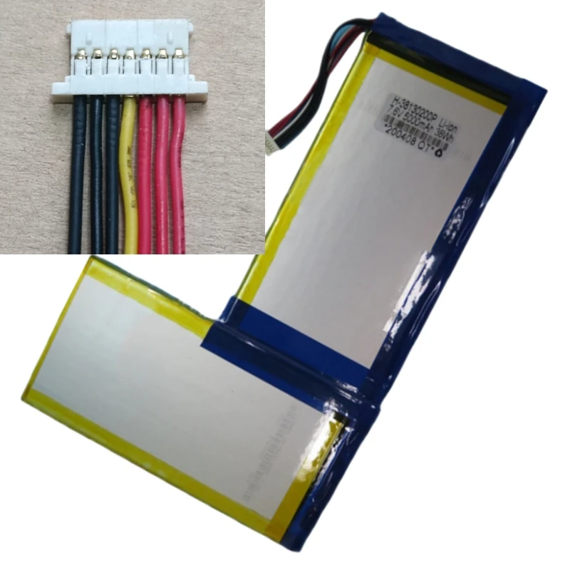 Bateria de Substituição do Portátil 7.6v 38wh 5000mah Apto para Chuwi Herobook Pro Larkbook x 14 Cwi534 Hi13 Netbook Nv30165170 2969g52s - Imagem 4