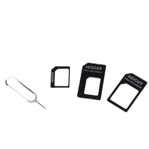 for Smart Phones Converter for Nano Card to Micro Standard Adapter 4 In