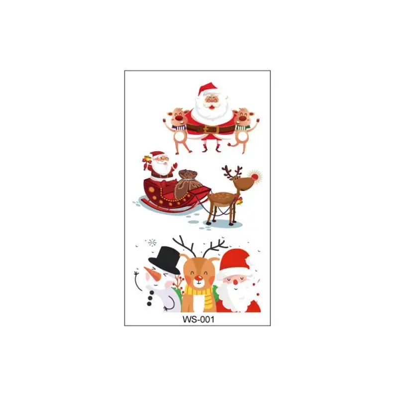 

1PCS Cartoon Tattoo Stickers Durable Lasts All Night Lasting Fun And Scary Cartoon Design Childrens Party