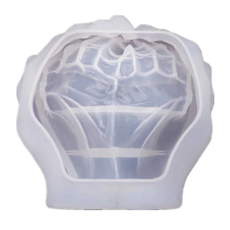 Description Picture 5 of itemTwo-hand Model Hand Storage Resin Candlestick Mold Concrete Silicone Mold Ceramic Clay DIY Crafts DIY Flower Pot Mold