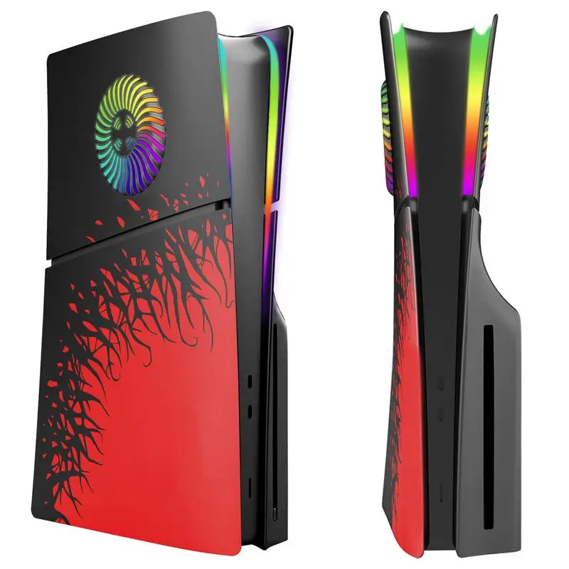 Slim Plates Slim Accessories Replacement Shell Anti-Scratch Slim Covers Plates Slim Case For Boys Girls For Slim Game Console