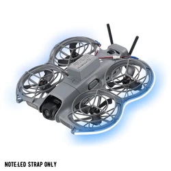 Enhanced LED Light Strip for Drones - Adjustable Brightness & Waterproof Design for Night Flights (Blue)