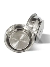  Detachable Stainless Steel 58mm Coffee Filter Basket Strainer Coffee Machine Accessories Double Cup Coffee Accessories 