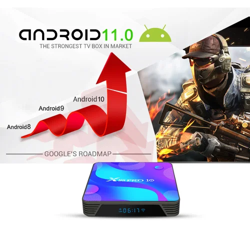스마트 TV 박스 셋톱 박스, 안드로이드 11, X88 프로 10, RK3318 미디어 플레이어, 4GB RAM, 128GB ROM, 2.4G 및 5.8G 듀얼 와이파이, BT4.0, 3D 유튜브, 4K 3