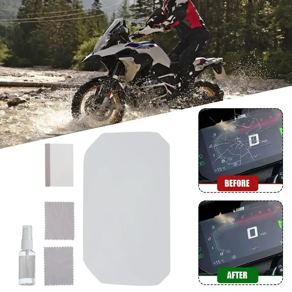For BMW R1200GS R1250GS LC Adventure Film Screen Protector Scratch Protection For BMW GS 1200 1250 GS LC Adventure Adv Y7E5