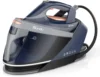 Station with Ceramic Soleplate, 1800W Steam Station Iron for Clothes with 1.5L Removable Water Tank, Iron Lock for Easy Carry, A 1