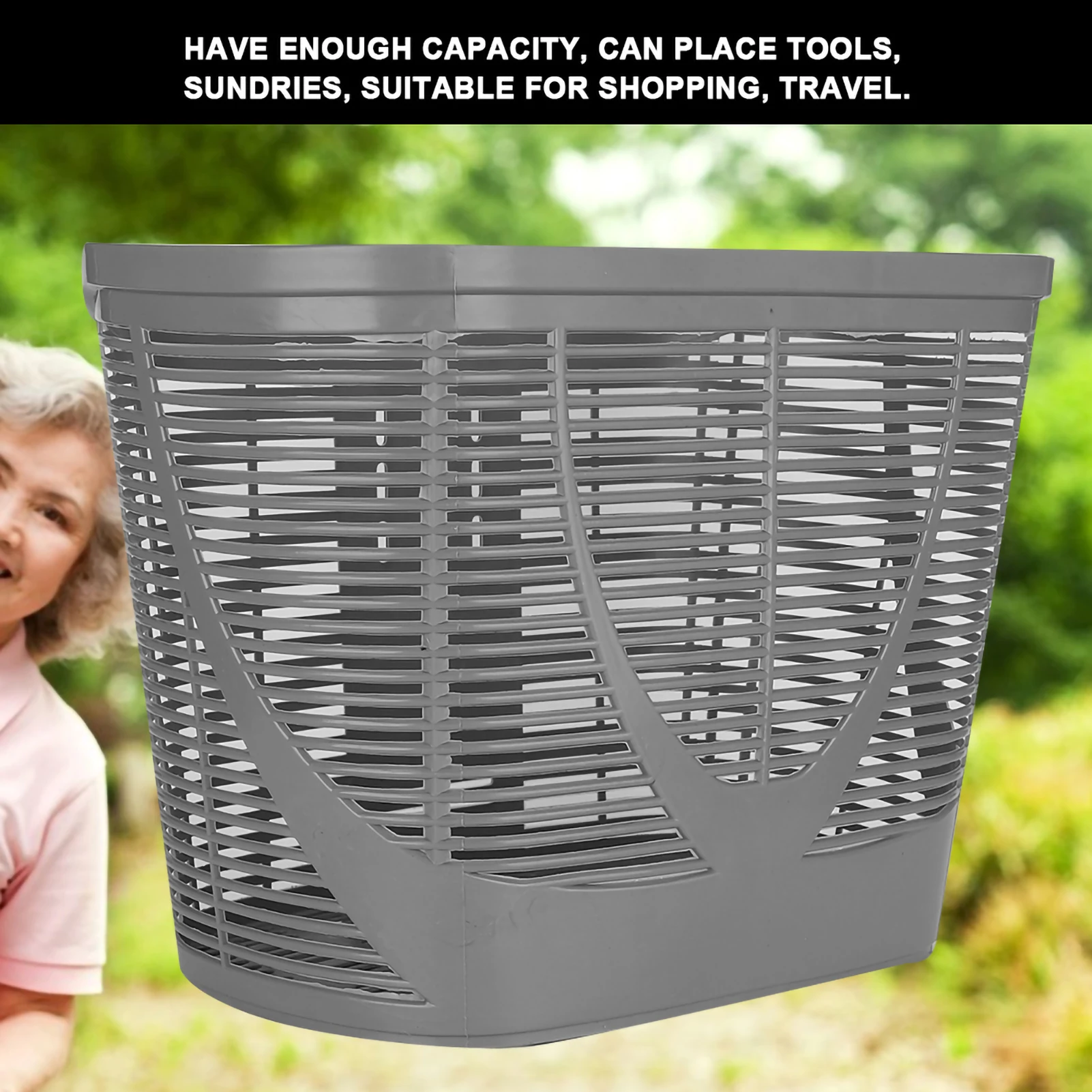 Mobility Scooter Modification Mobility Scooter Plastic Rear Basket Modification Accessory Replacement With Mounting Screw Basket