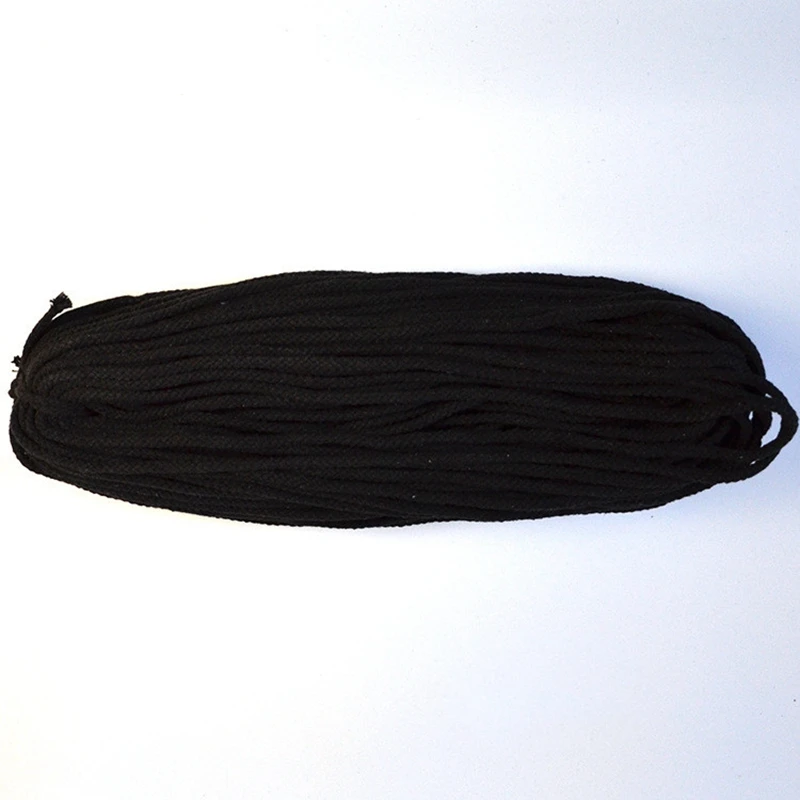 5-8mm Beige Rope Cotton Thick Cords Home Textile CraftDIY Handmade Decorative Accessories Cord
