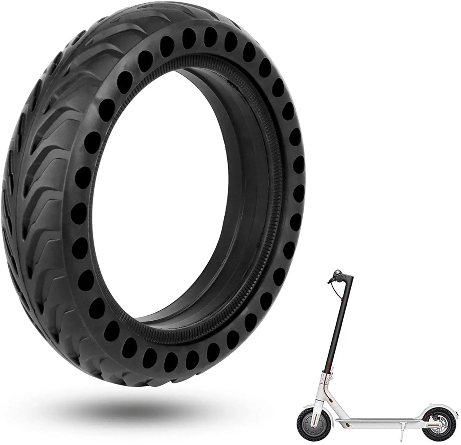 Honeycomb Solid tire 8 1/2*2 for XM Mi M365 1S Pro2 Essential ELectric Scooter Parts Tyre