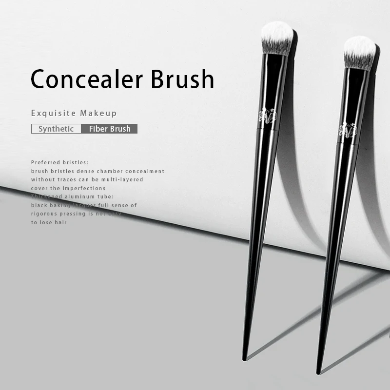 Airbrush Concealer Brush Cruelty-Free Fiber for Liquid