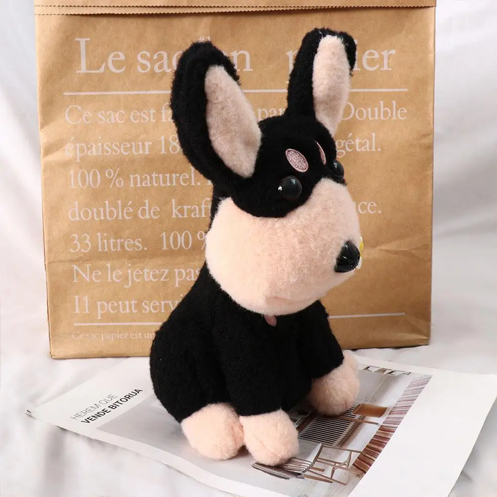 Black Dog Electric Bee Dog Plush Toy Recording Learn To Talk Electric Bee Puppy Doll Singing Can Bark 6