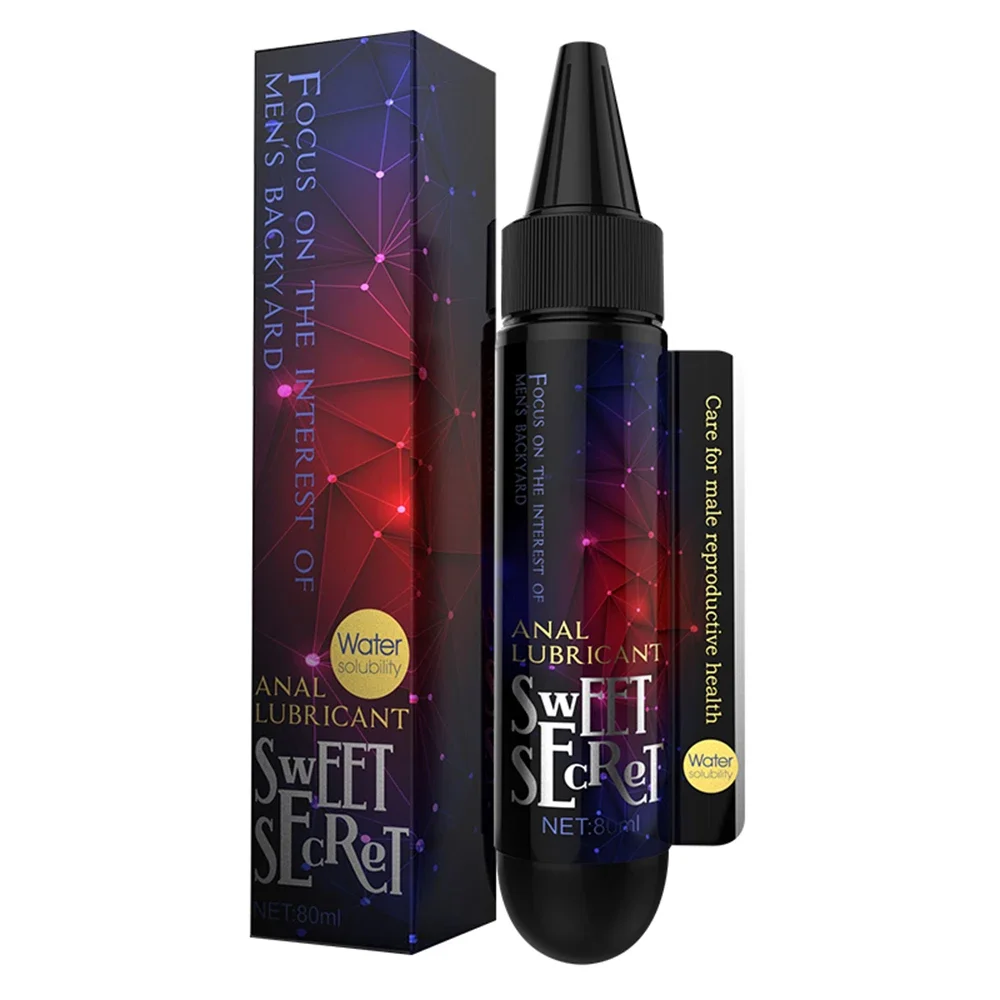 80ml Analgesic Anal Lubrication Gay Lubricant for Sex Lube Massage Oil Anti-Pain Intimate Goods for Adult Sex Products Men