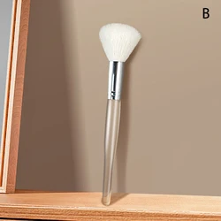 Portable Facial Cleanser and Massage Brush with Soft Bristles (B)