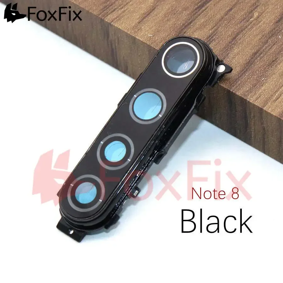 2 Vetri Fotocamera Per Xiaomi Redmi Note 8 / Note 8T – Lente Posteriore HD Con Kit Riparazione