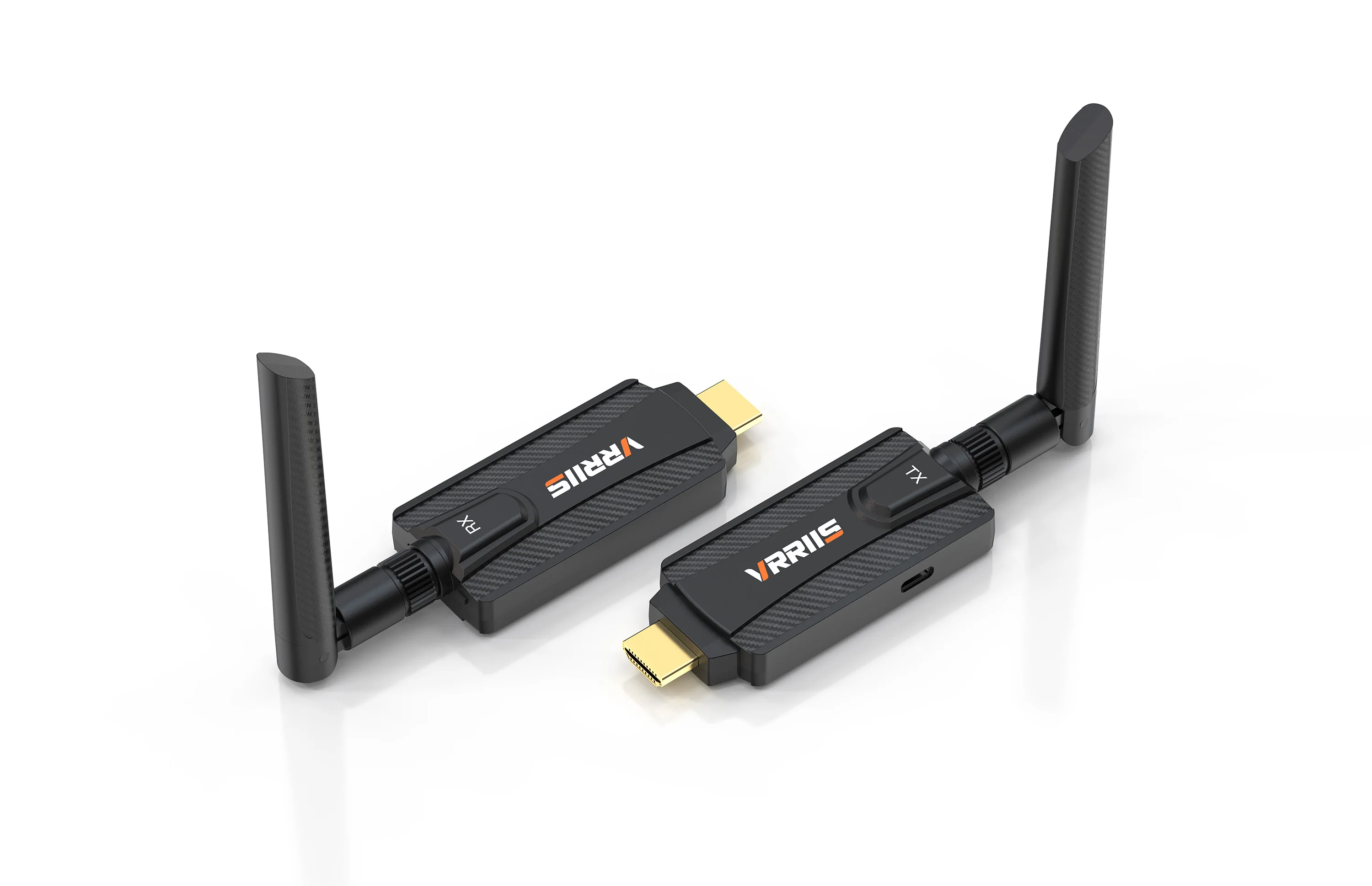 Wireless HDMI Video Transmitter and Receiver 200M Mini Extender Support 1TX to 2
