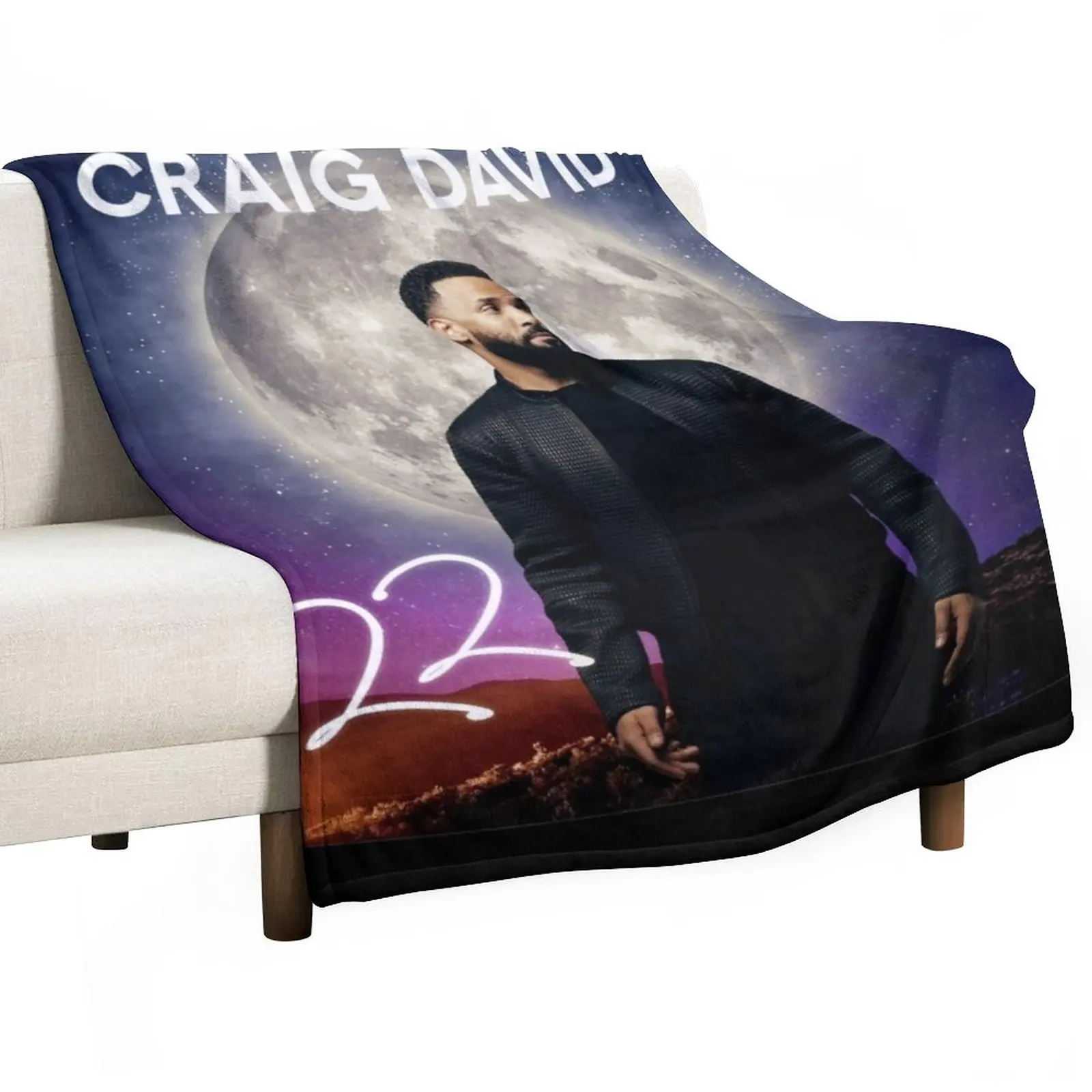 

Craig David 22 Throw Blanket Blanket For Decorative Sofa Summer Bedding Blankets Bed covers