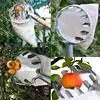Fruit Picker Head Basket With Telescopic Extendable Pole Portable Harvesting Fruit Collector Catcher Garden Fruit Picking Tools 6