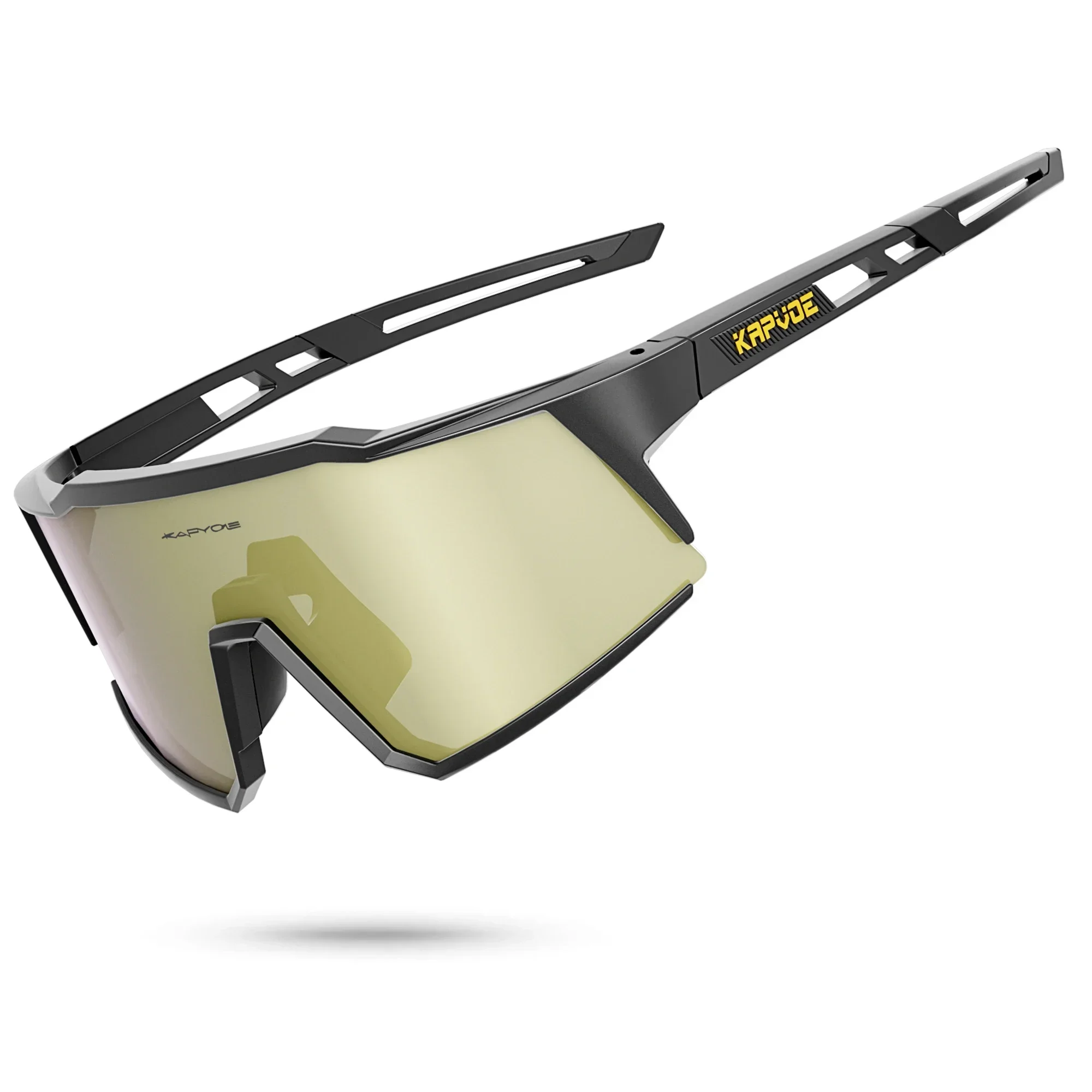 Kapvoe Polarized Sunglasses Fashion Cycling Glasses Bike Road Driving Goggles Outdoor UV400 Sports MTB Road Mountain Bicycle