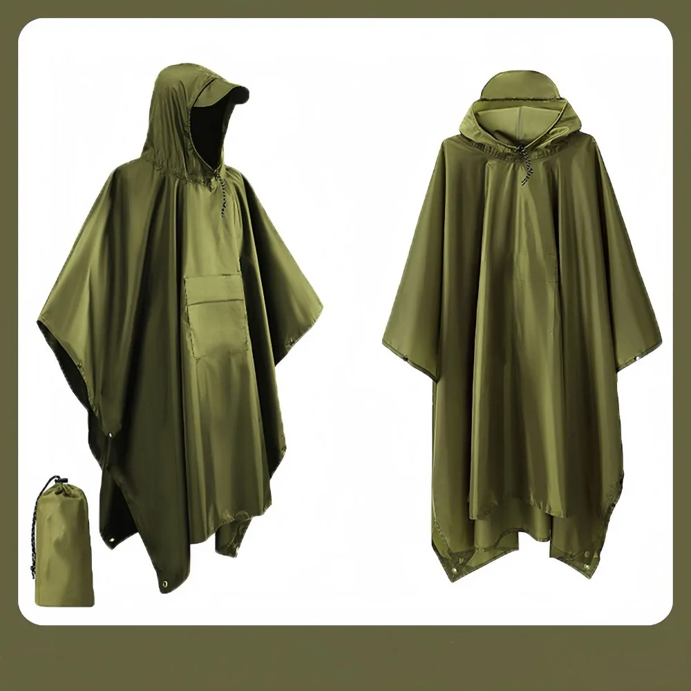 New 3 in 1 Outdoor Raincoat Waterproof Hooded Sleeve Rain Cover ...
