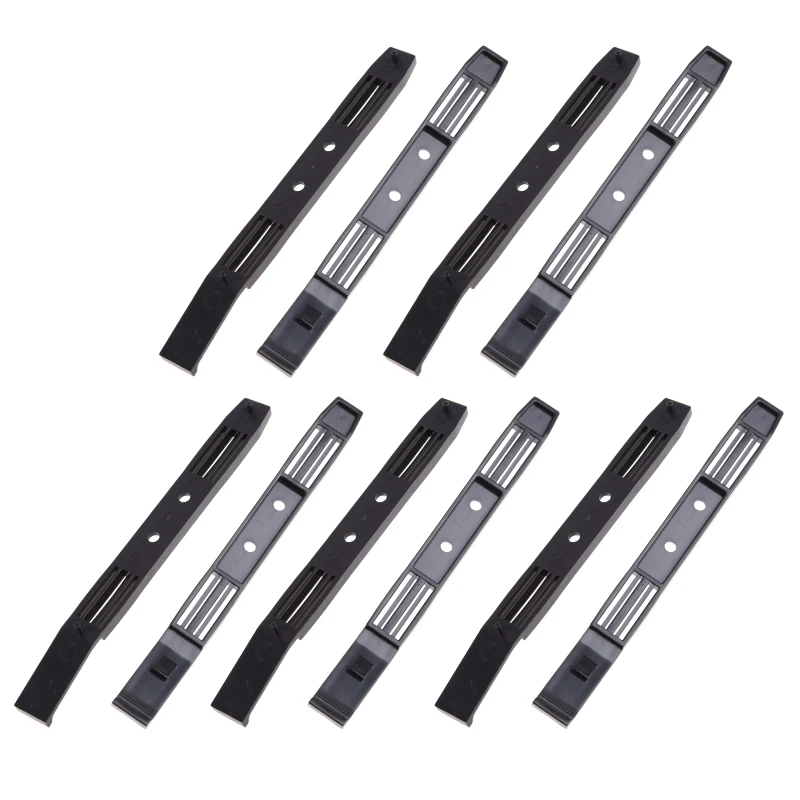 

5 Pairs Hard RailsPlastic Rails for 3.5 to 5.25 Hard Tray