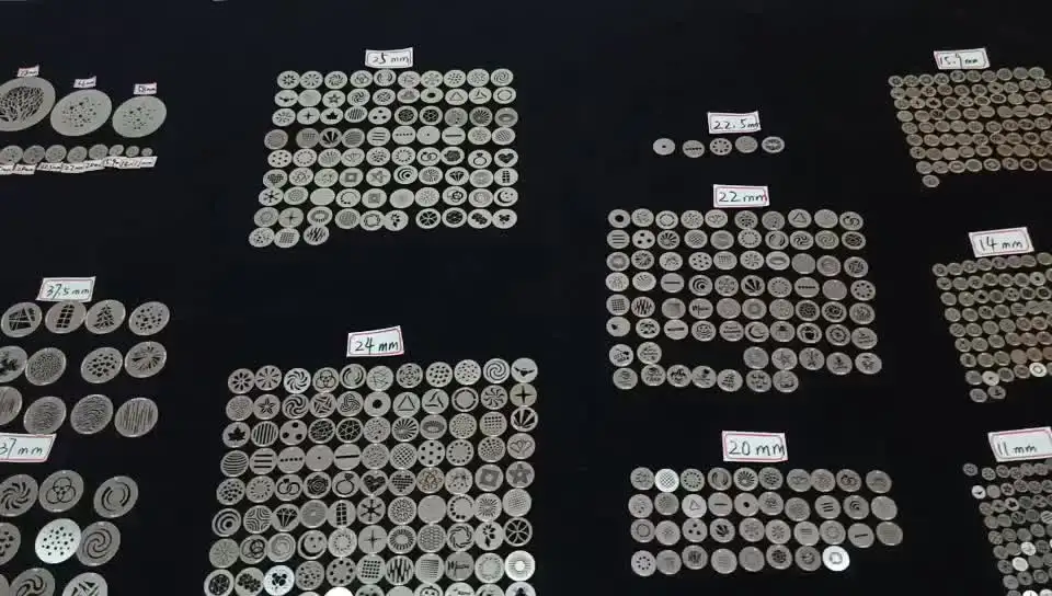 25mmメタルパターンディスクプレートゴボ、カラーライトプロジェクター