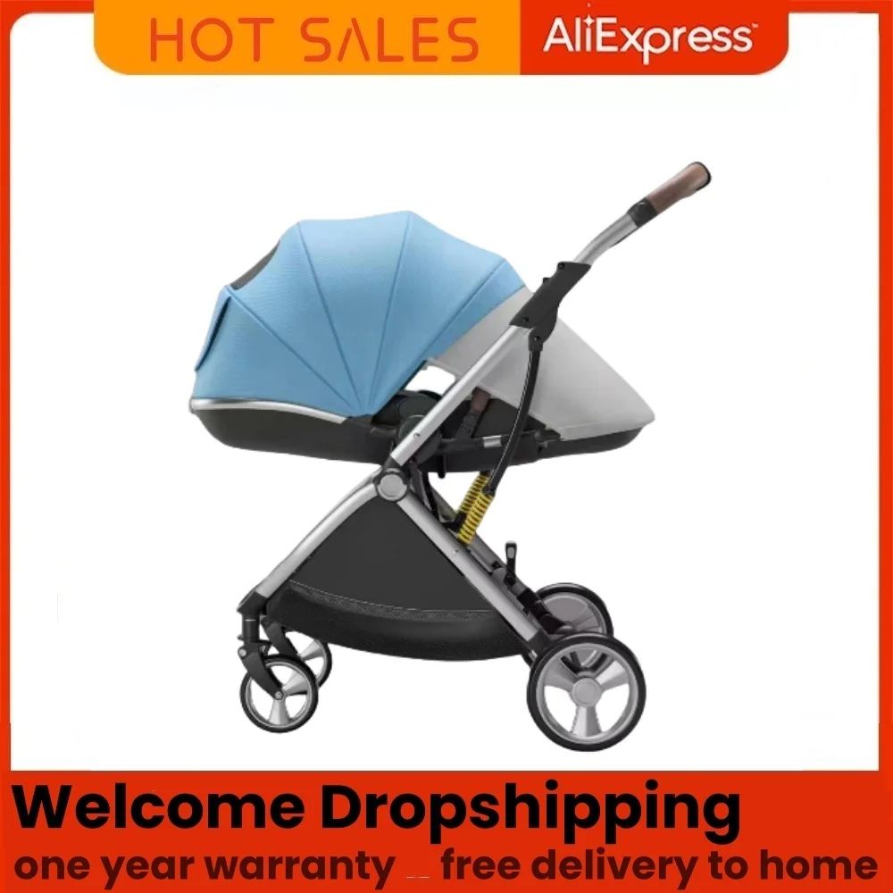 hot lightweight baby stroller for newborn,3 in 1 baby stroller for 0-36 month,1 year warranty high quality
