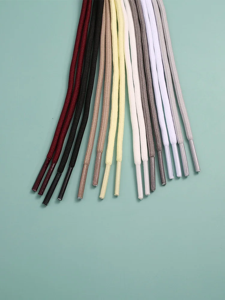 Enhanced Circular 5mm Thick Sneakers Shoe Laces