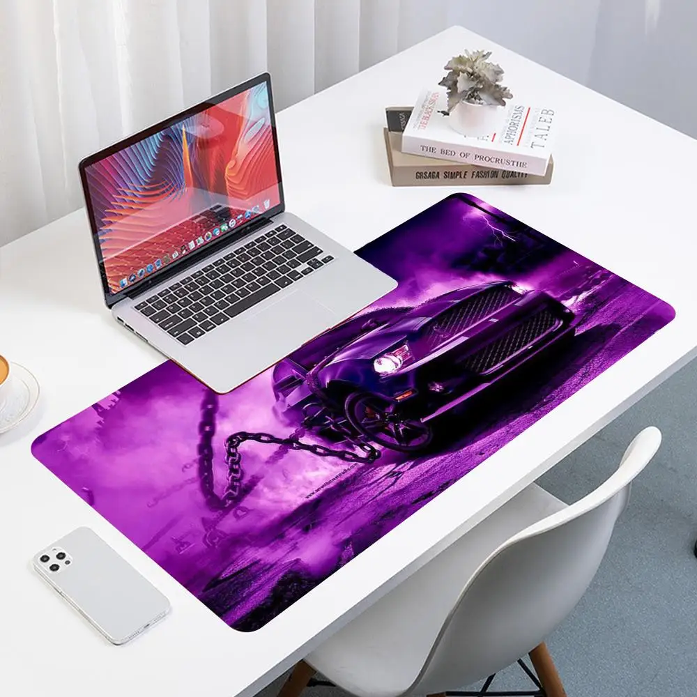 Mustang Shelby Cobra Mouse Pad Anime Rubber Gamer Keyboard Luxury Cartoon Desktop Portatile Pc Gaming Office Large Desk Mat