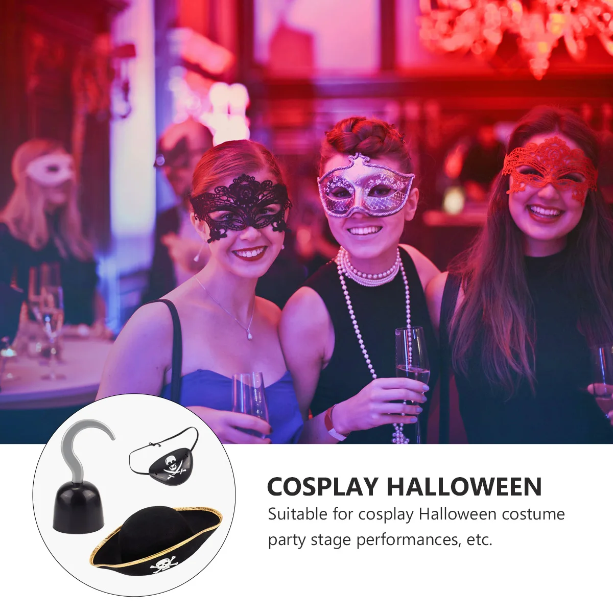 Chapeau De Costume De Capitaine Crochet – Chapeau De Pirate De Luxe Fait Main En Feutre | Mousquetaire Et Accessoire De Cosplay - Canada