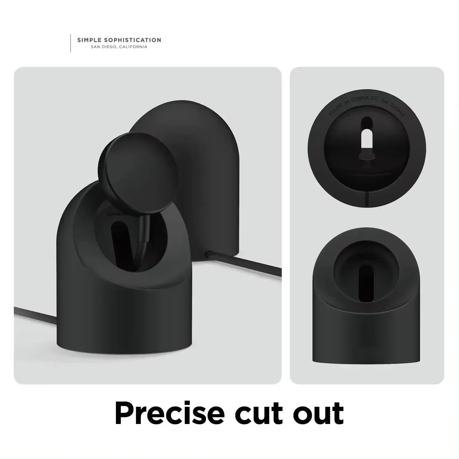 Silicone Charging Seat For Samsung Galaxy Watch Ultra 47mm Stand Storage Seat For Samsung Galaxy Watch 7 Ultra Charging Bracket