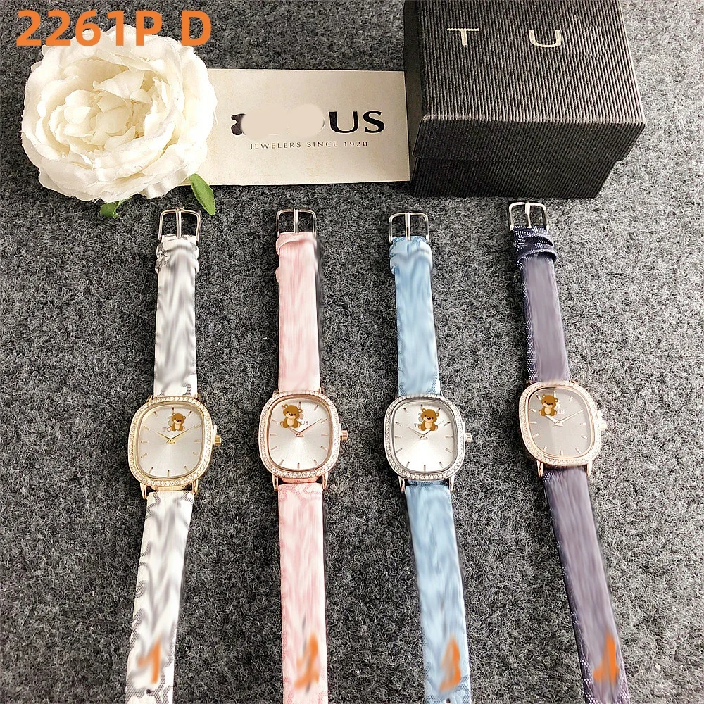 

Украшенные бисером часы с испанским медведем 2023 новый стиль браслета для девочек rebajas y envio gratis высококачественный бренд 2023 Новинка и искусство