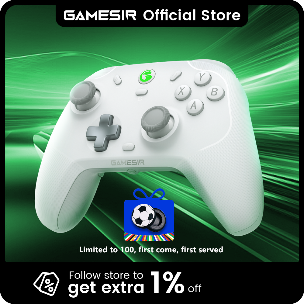 GameSir T4 Cyclone Pro Wireless Switch Controller Bluetooth Gamepad with Hall Effect for Nintendo Switch iPhone Android Phone PC