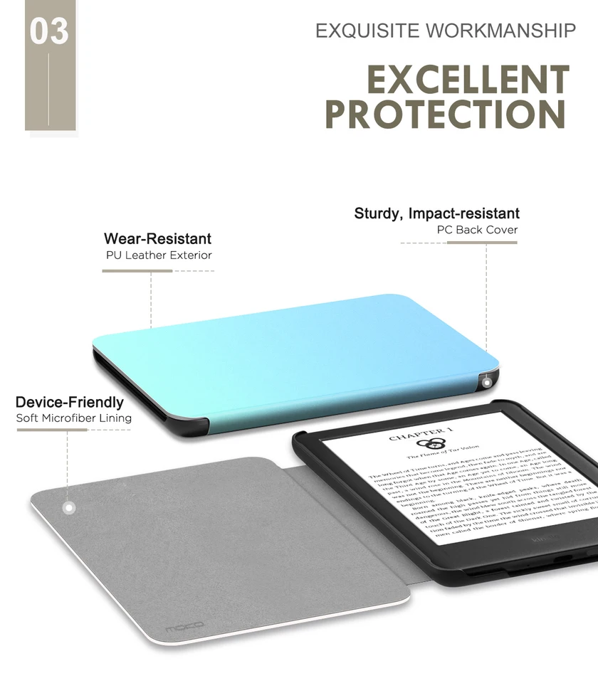 MoKo Case For 6" ALL-New Kindle (11th Generation-2024